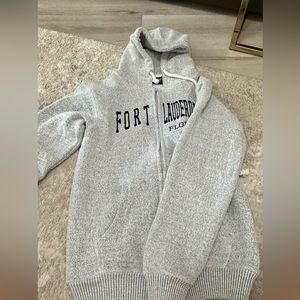 Fort Lauderdale zip up hoodie super soft and comfortable